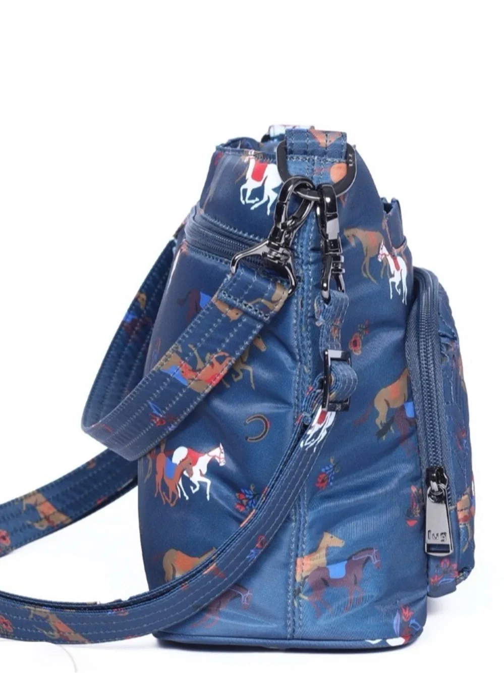 Lug Samba XL in Horses Navy NWT